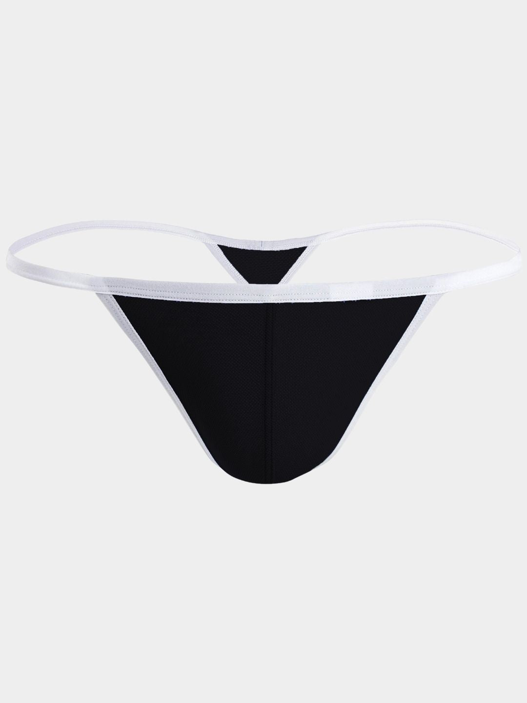 Men's Contrast Trim Micro Thong