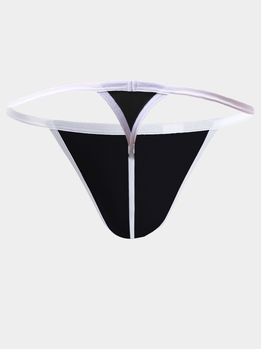 Men's Contrast Trim Micro Thong