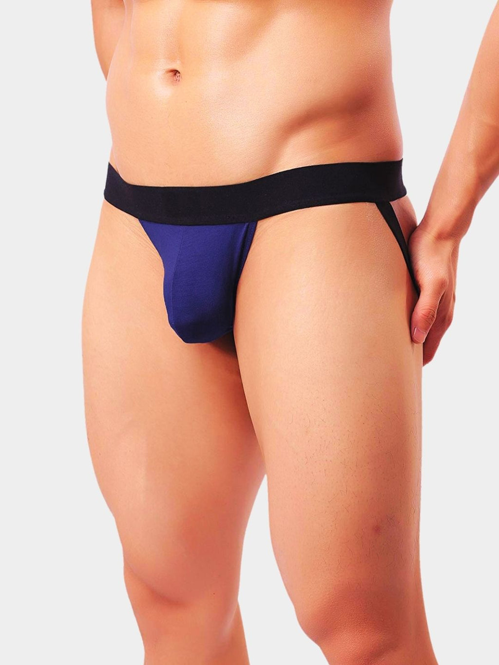 Men's Jockstrap with Diagonal Thigh Strap