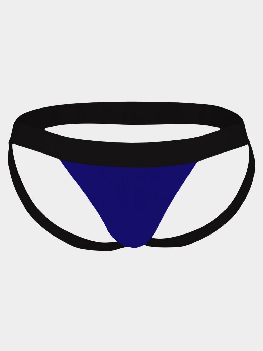 Men's Jockstrap with Diagonal Thigh Strap