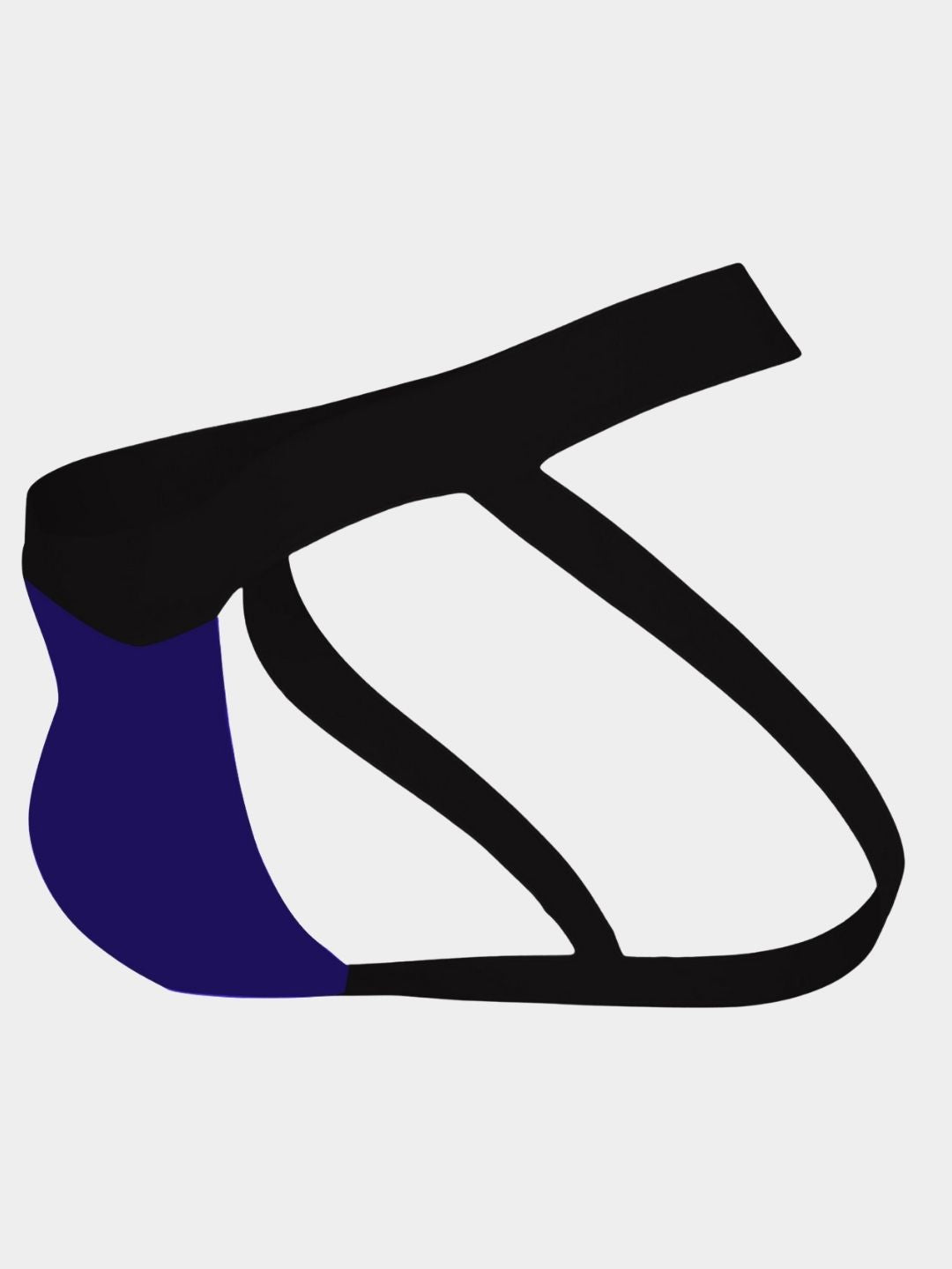 Men's Jockstrap with Diagonal Thigh Strap