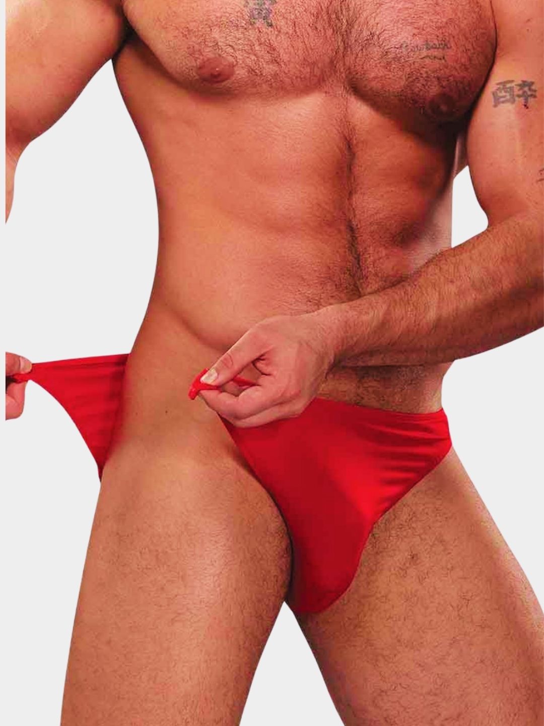 Men's Microfibre Tie-Side Bikini Brief