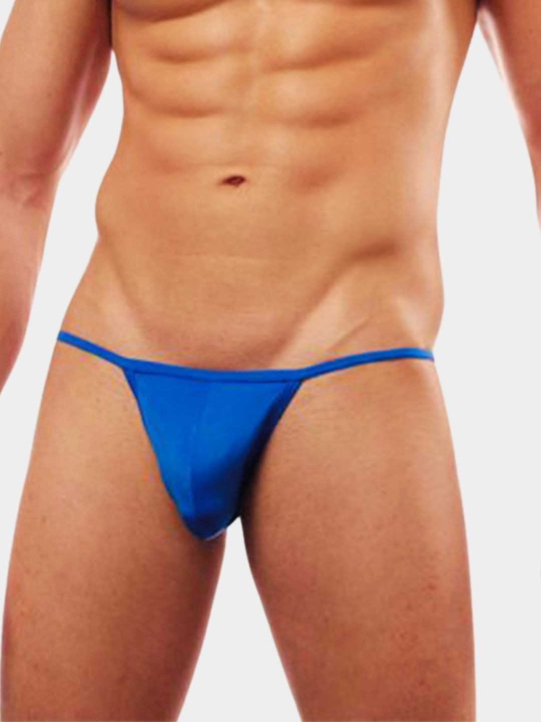 Men Solid Micro String Thong