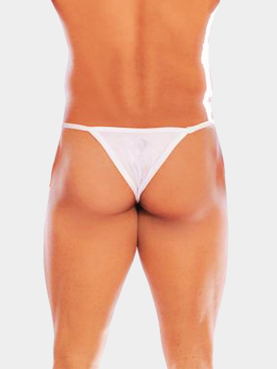 Men Solid Micro String Thong