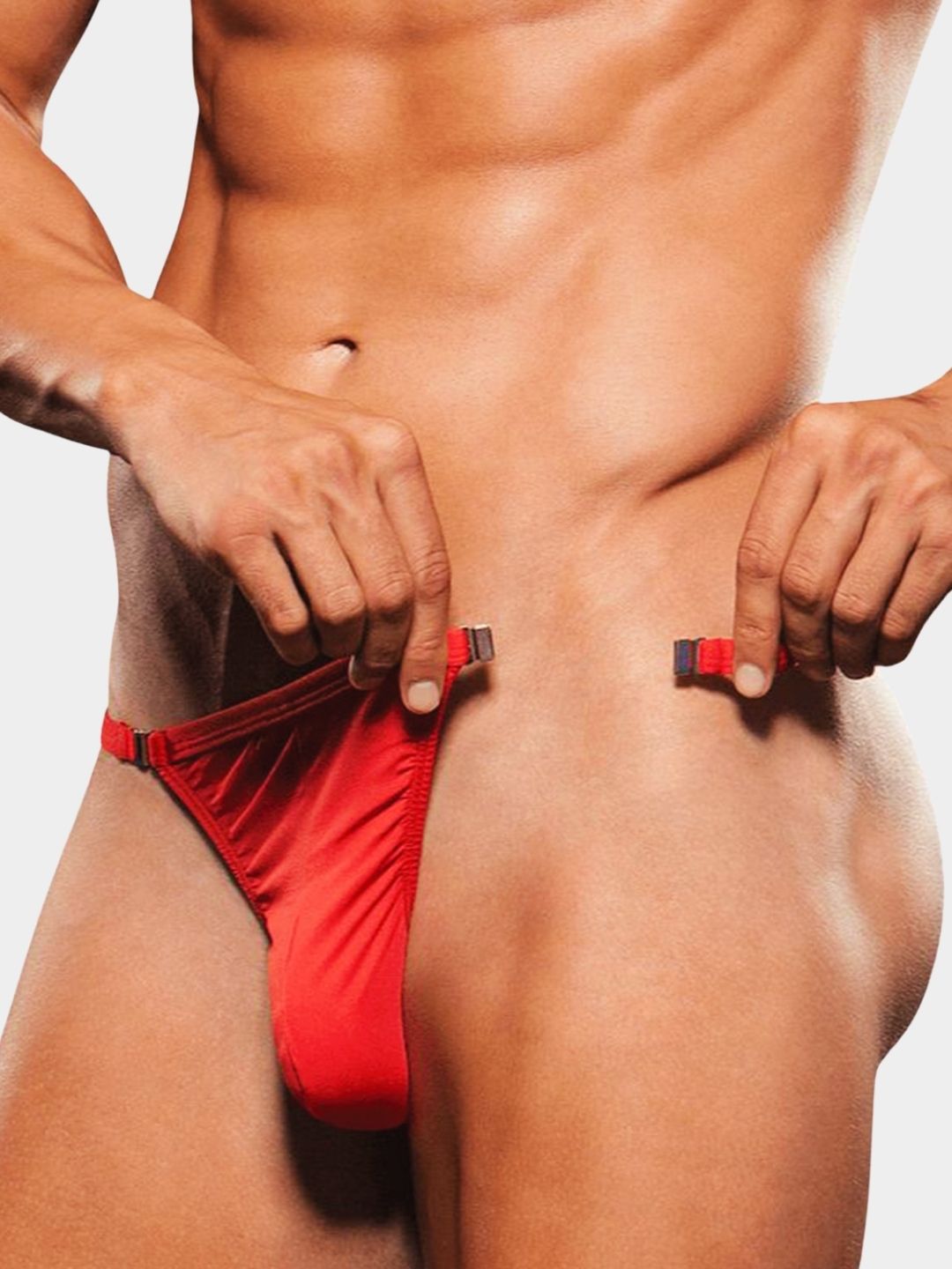 Men's Adjustable Strap Thong