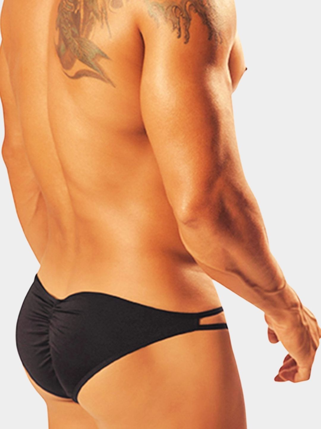 Men Solid Cut-Out Briefs