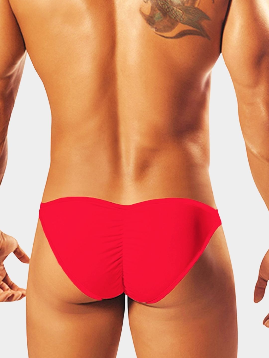 Men Solid Cut-Out Briefs