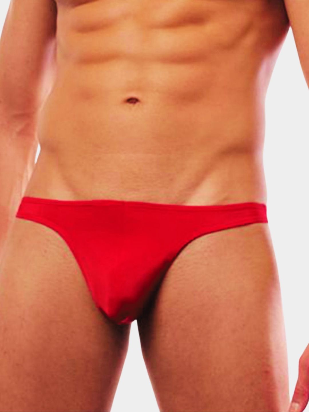 Men Solid Low-Rise Thong