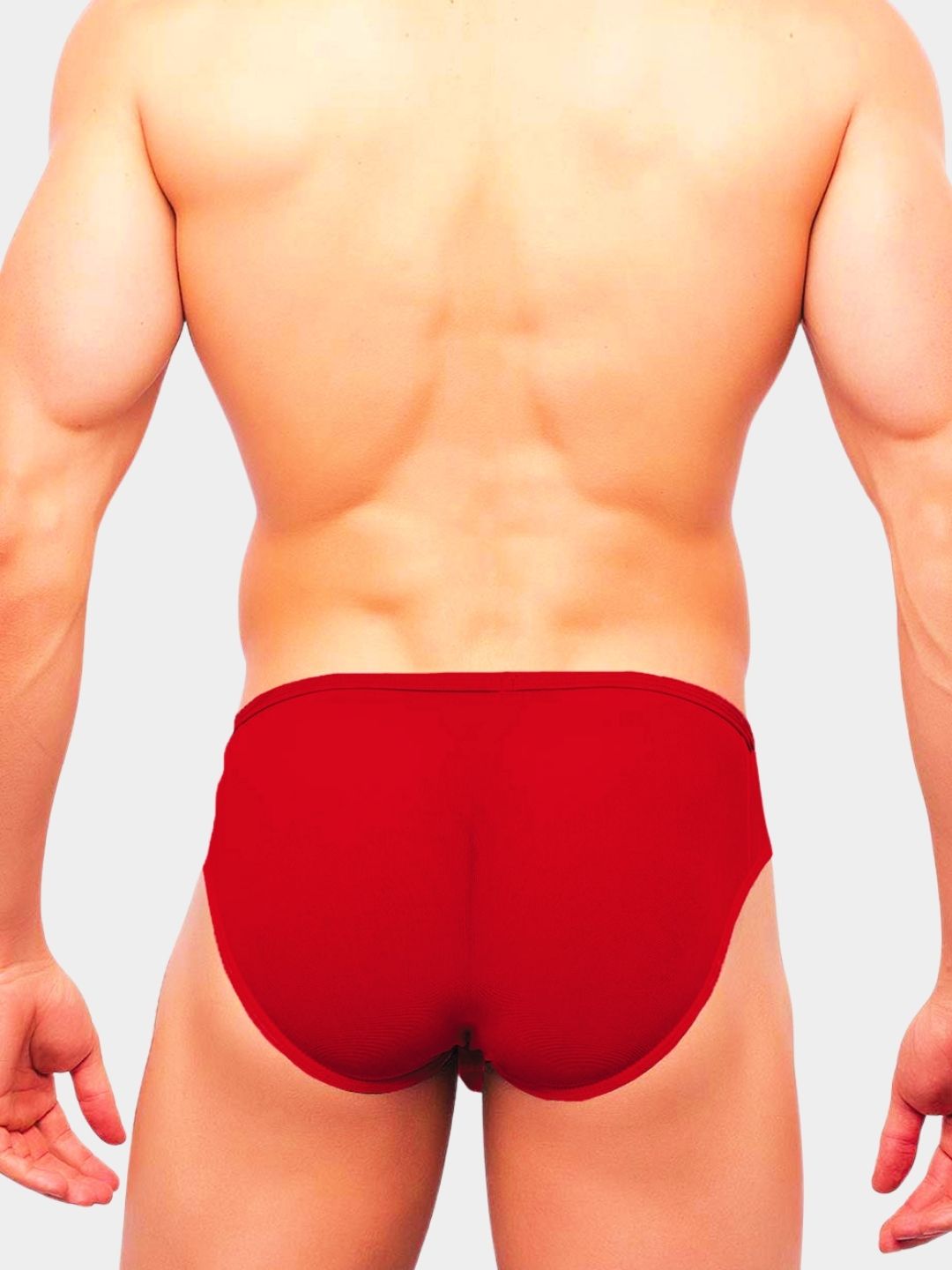 Men's Ultra-Low Rise Mesh Bikini Brief