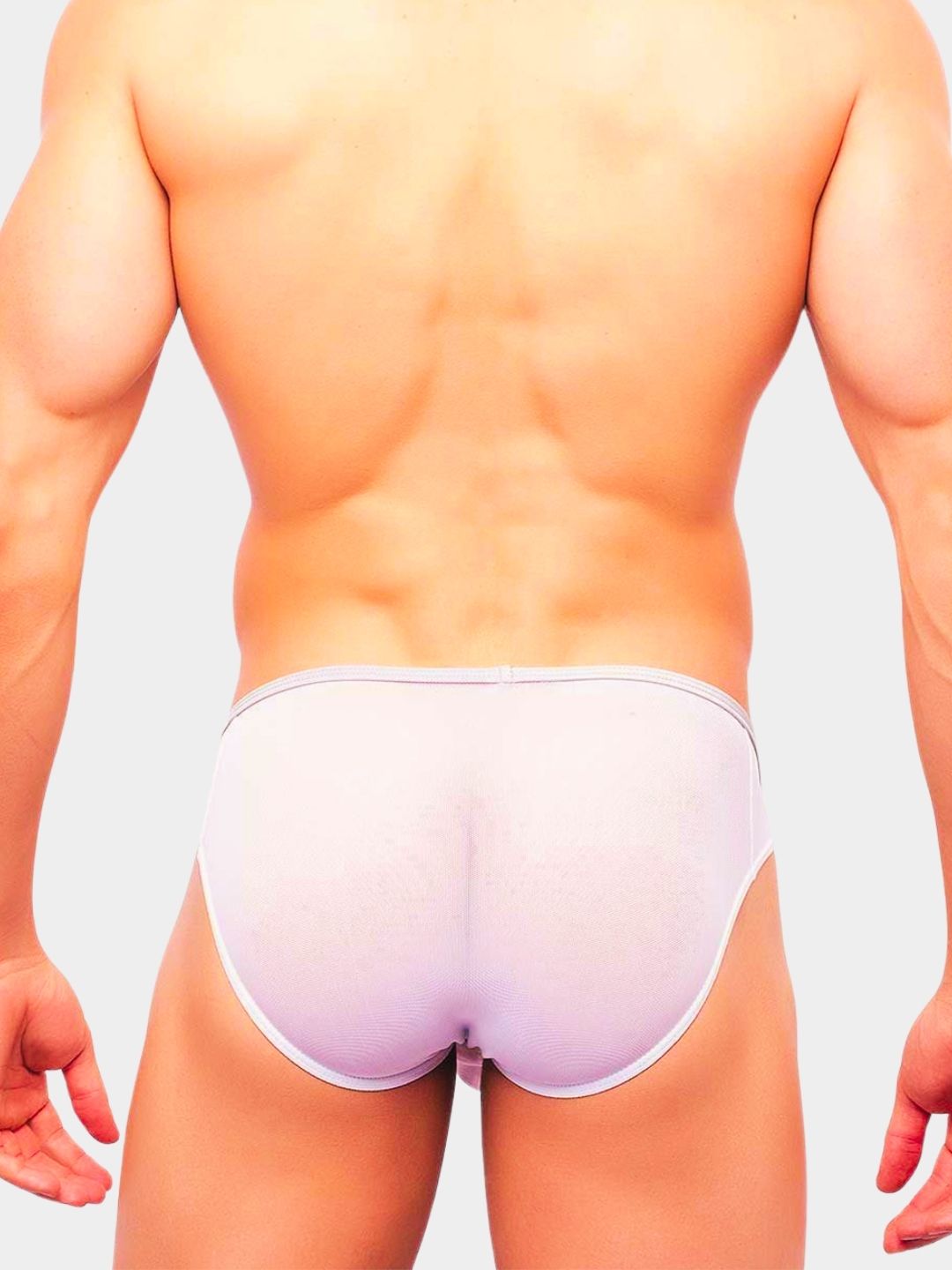 Men's Ultra-Low Rise Mesh Bikini Brief