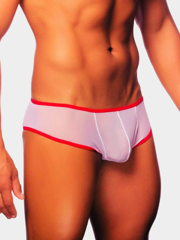 Men's Sheer Mesh Mini Trunk
