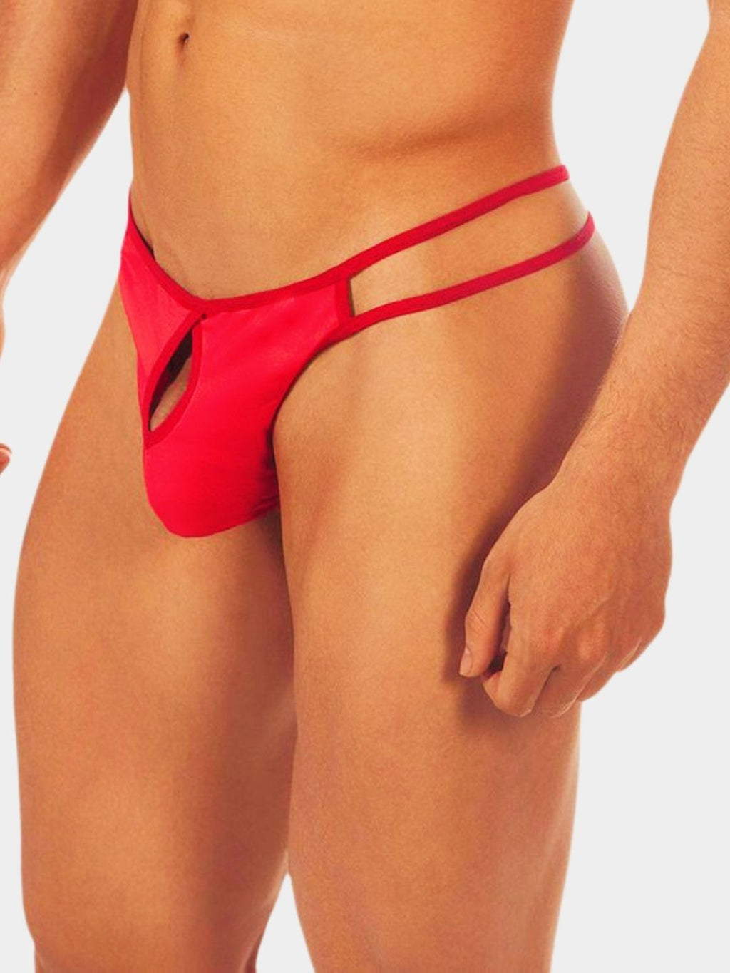 Men's Double Strap Thong