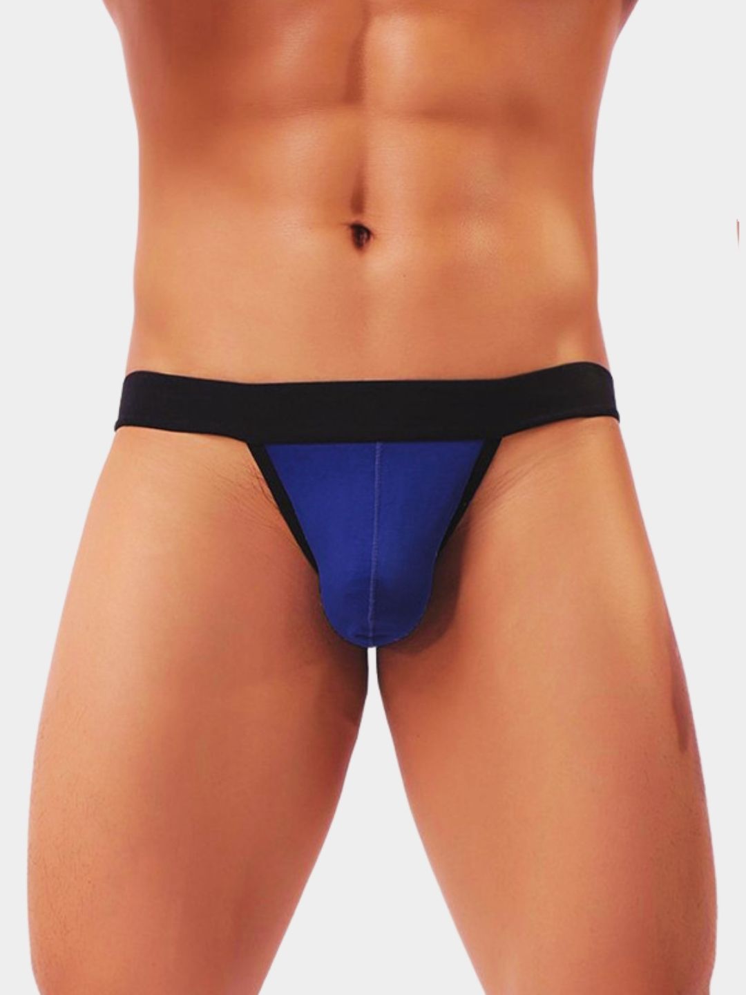 Men's Solid Low-Rise Bikini Briefs