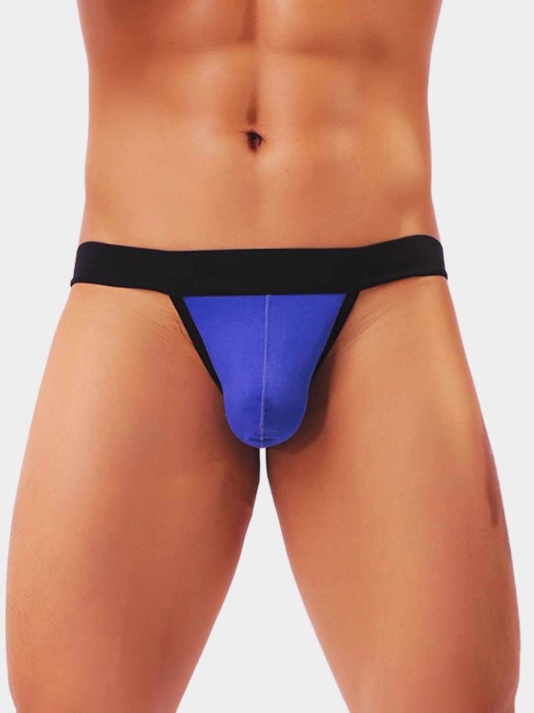Men's Solid Low-Rise Bikini Briefs