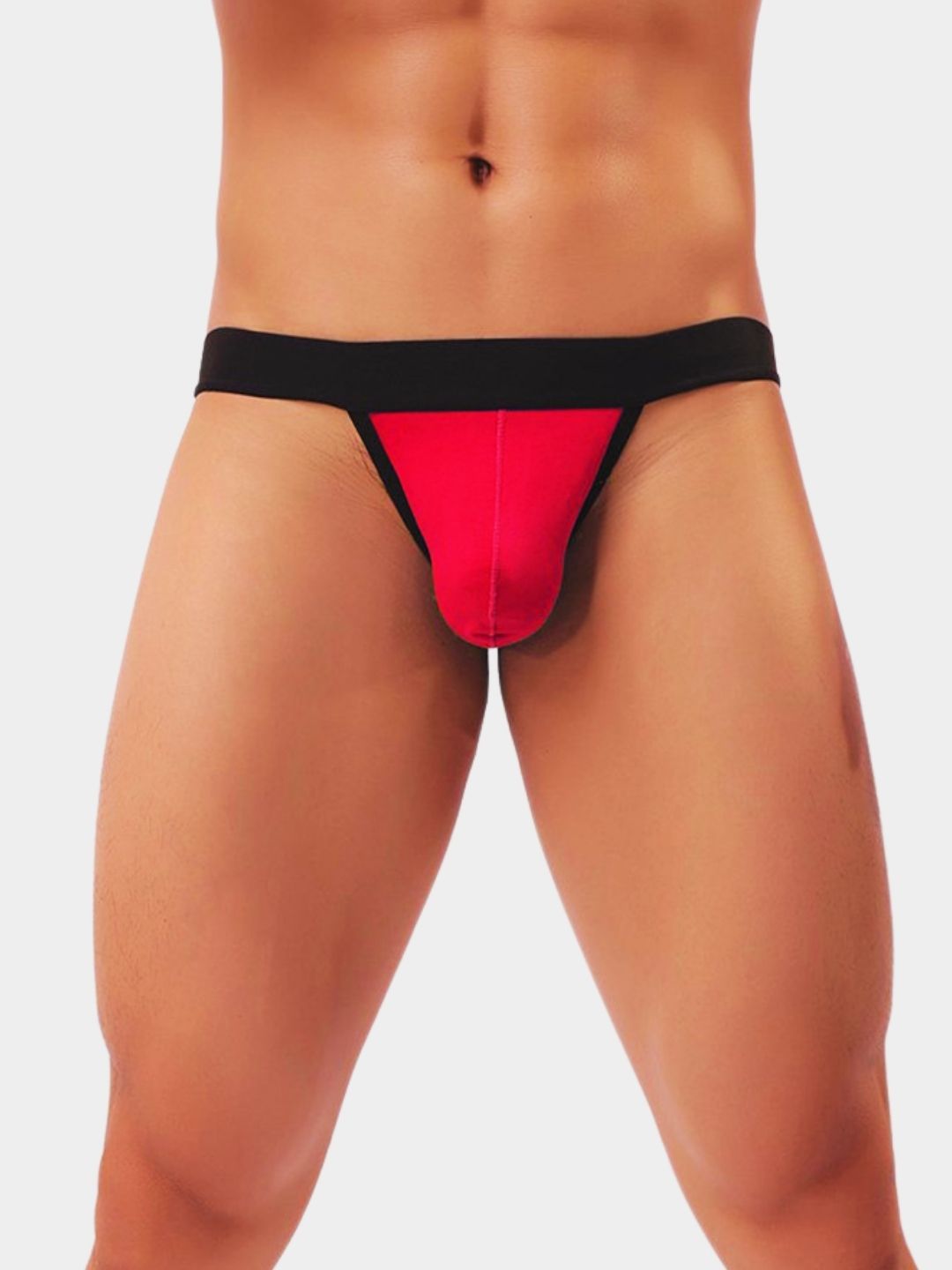 Men's Solid Low-Rise Bikini Briefs