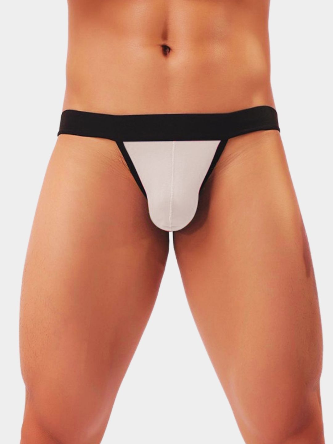 Men's Solid Low-Rise Bikini Briefs