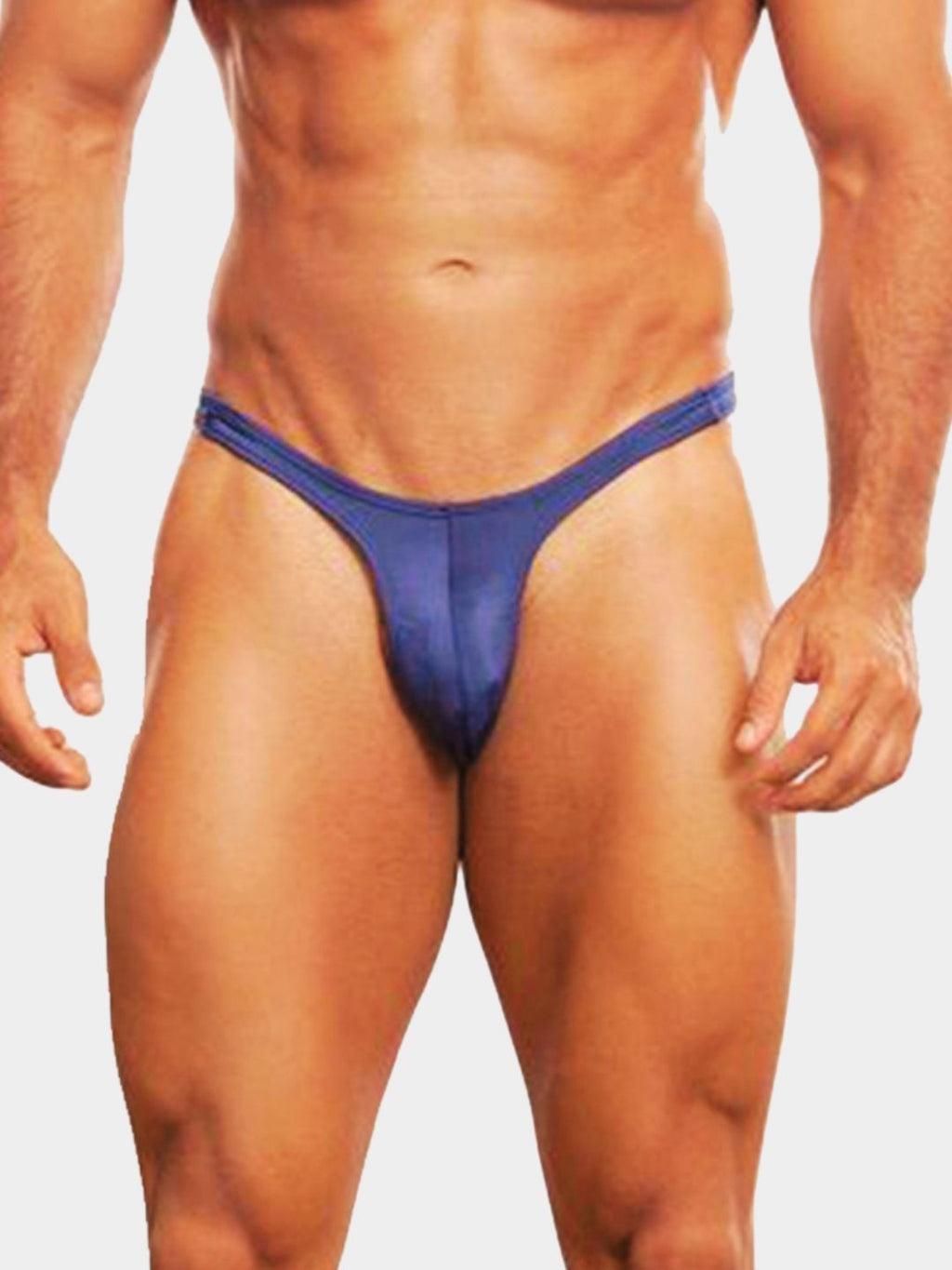 Men's Microfibre Thong with Enhancing Pouch