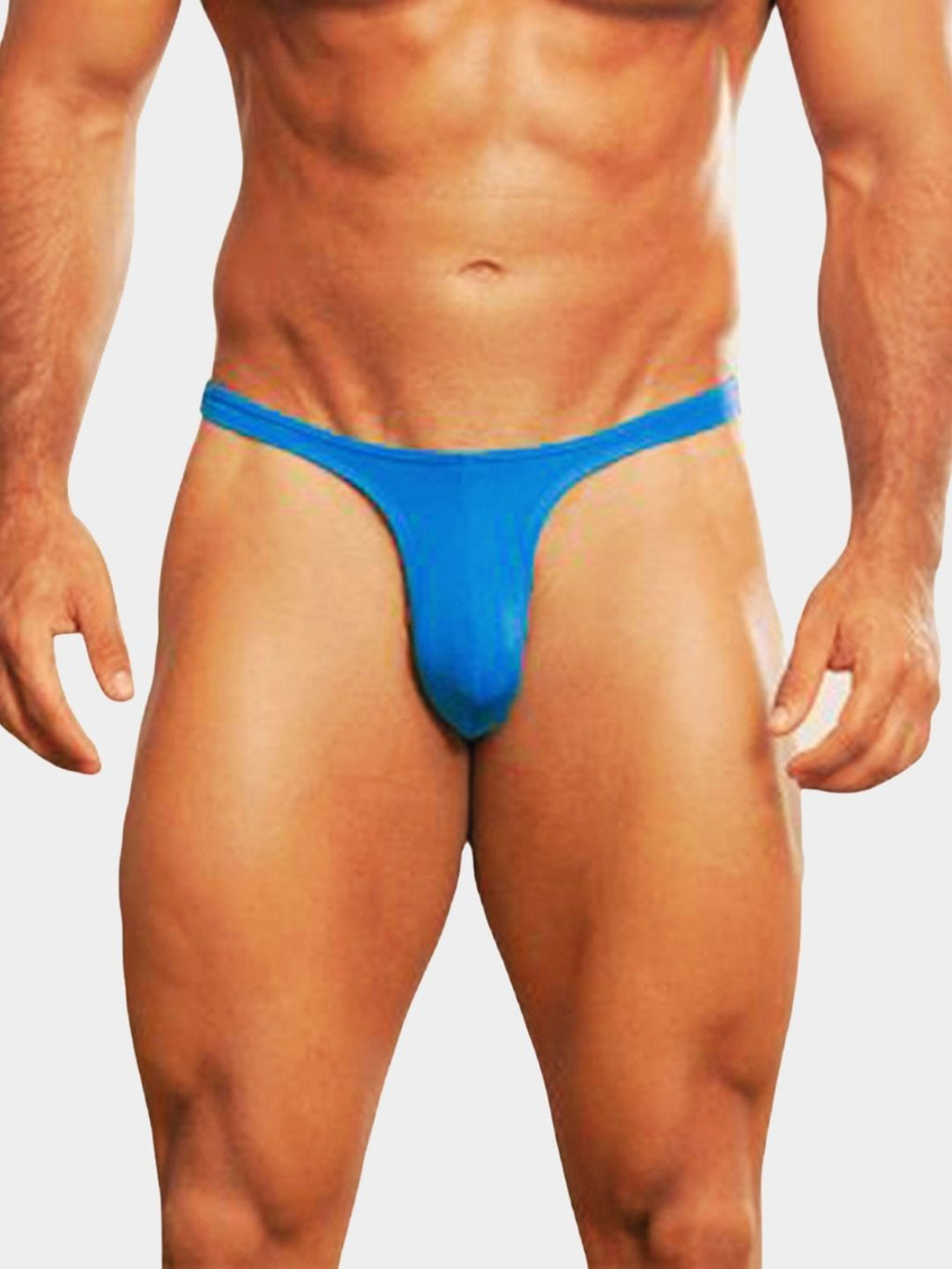 Men's Microfibre Thong with Enhancing Pouch