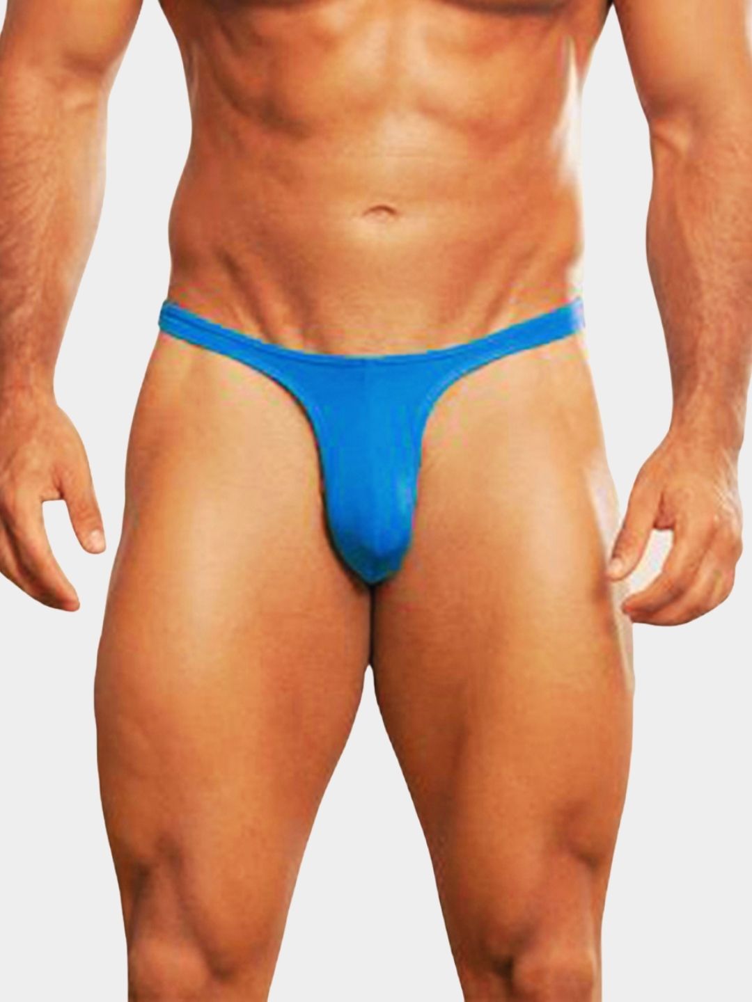 Men's Microfibre Thong with Enhancing Pouch