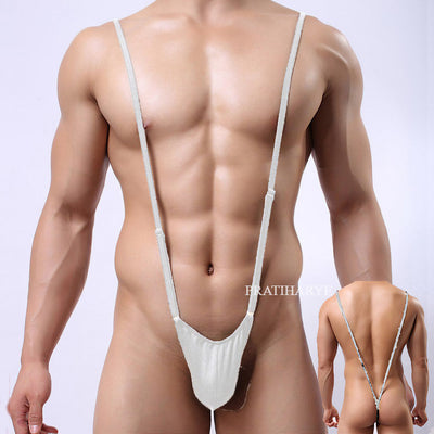 Men's Microfiber Suspender Thong