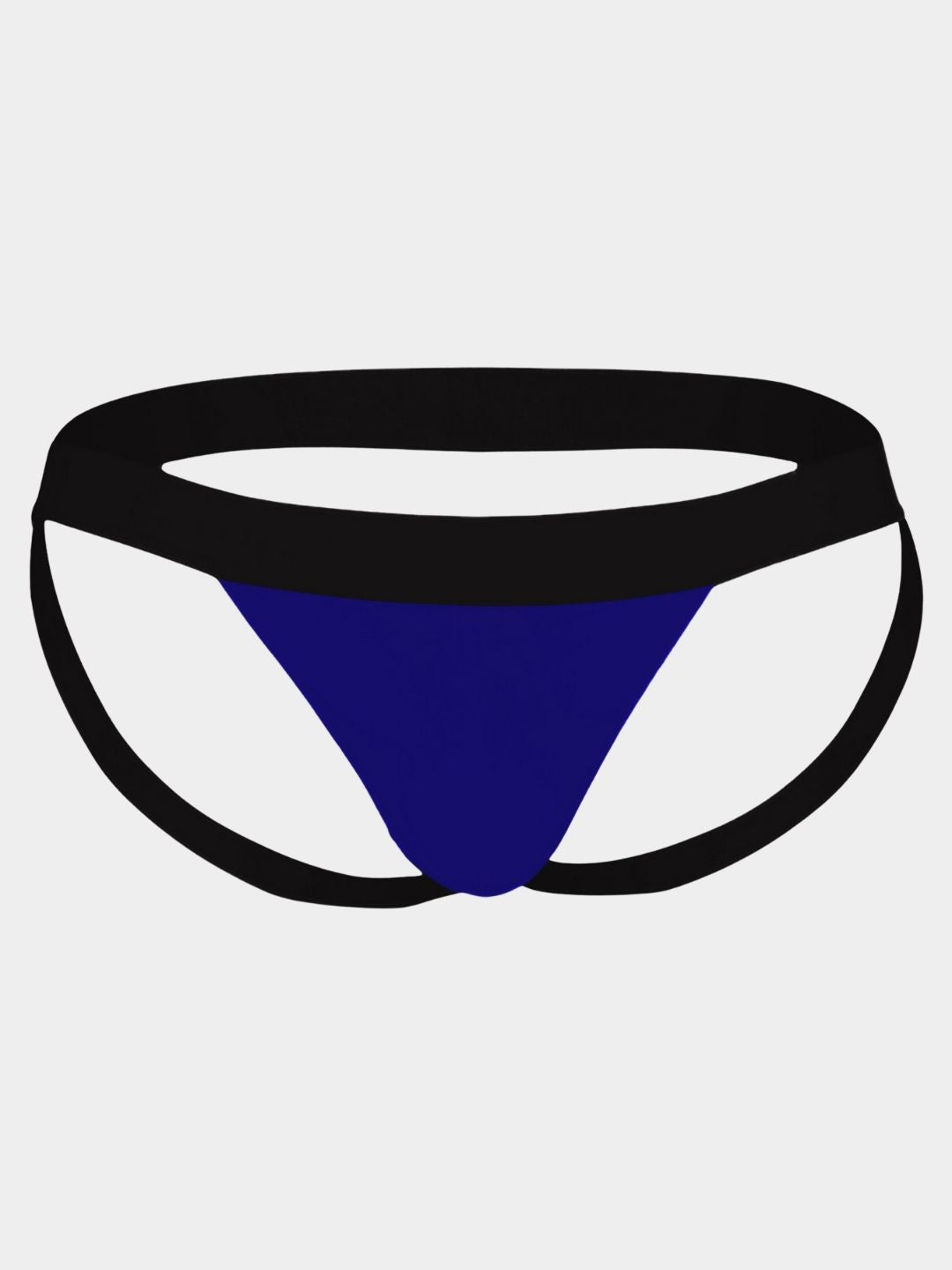 Men's Jockstrap with Diagonal Thigh Strap