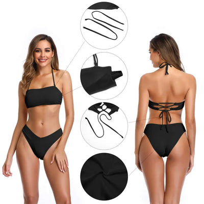 Women’s Thong Bikini Set