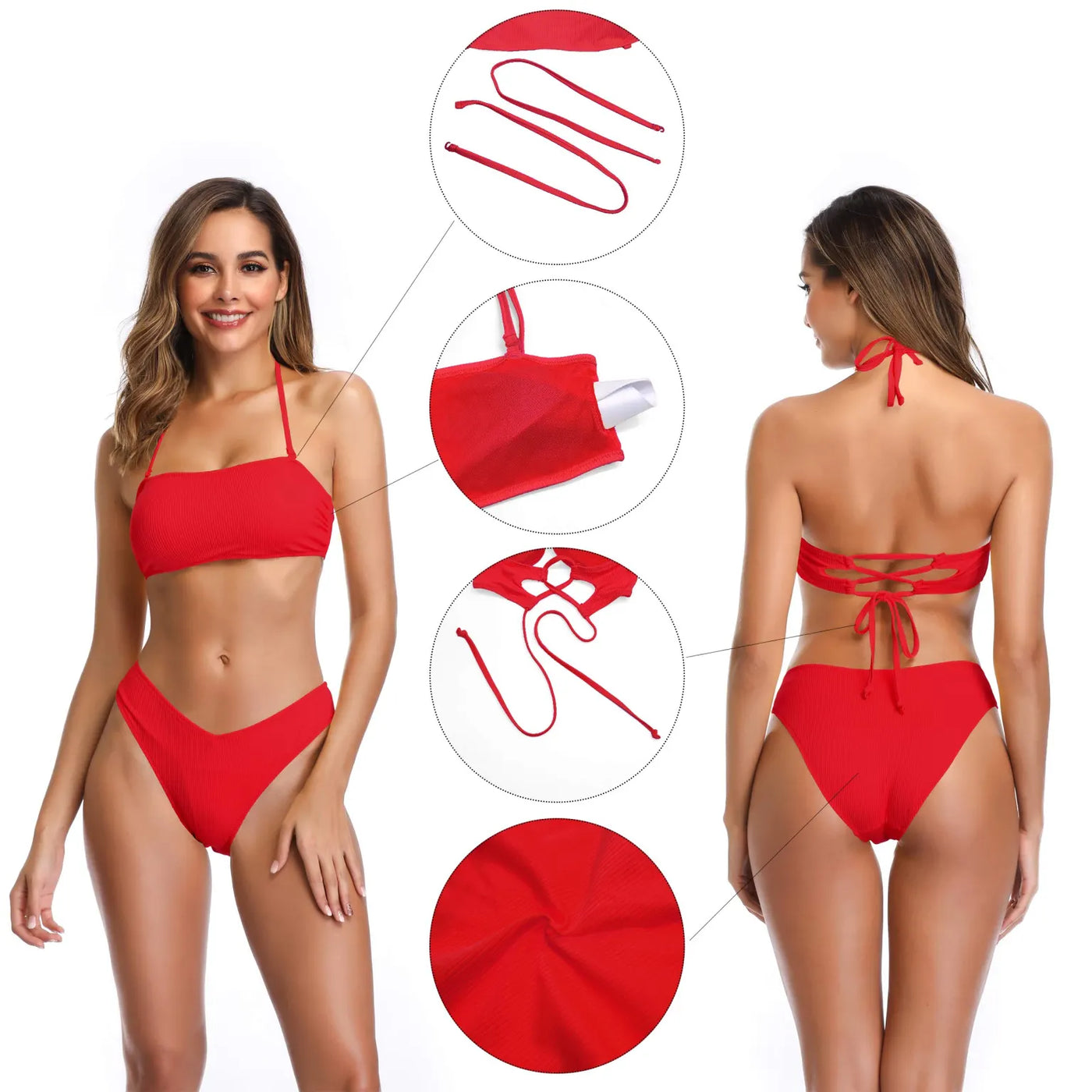 Women’s Thong Bikini Set