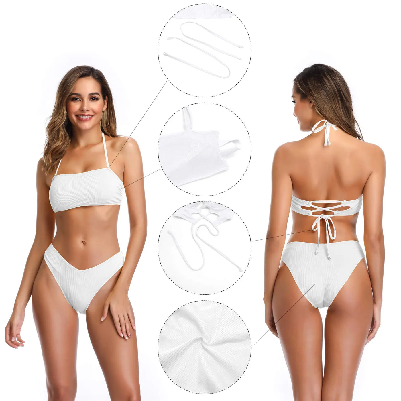 Women’s Thong Bikini Set