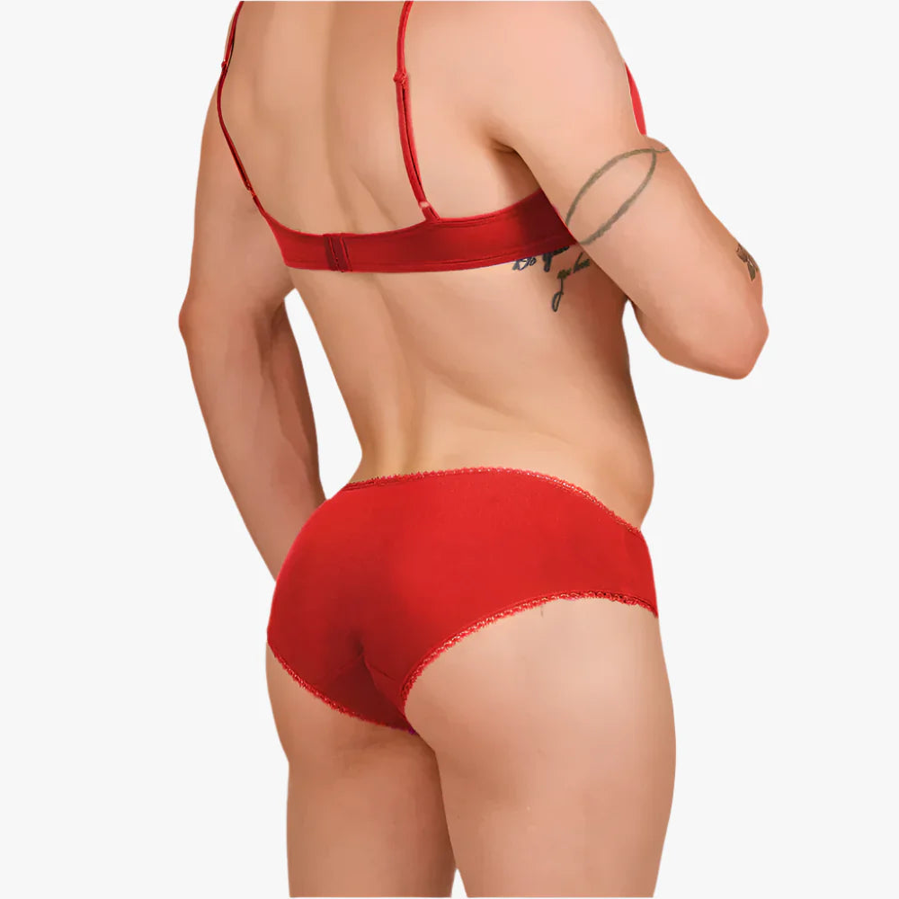 Men’s Feminine Lingerie Set